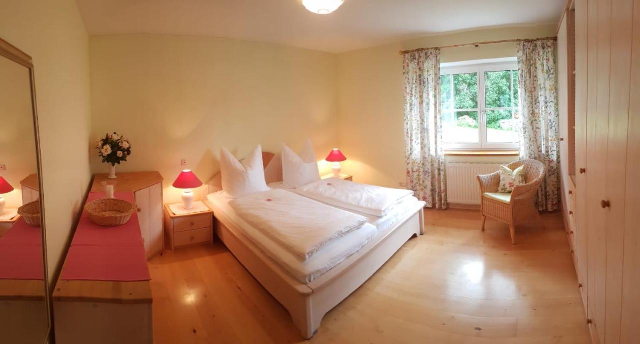 Wunderschoene Ferienwohnung Mit Seeblick Zell am Moos Ngoại thất bức ảnh