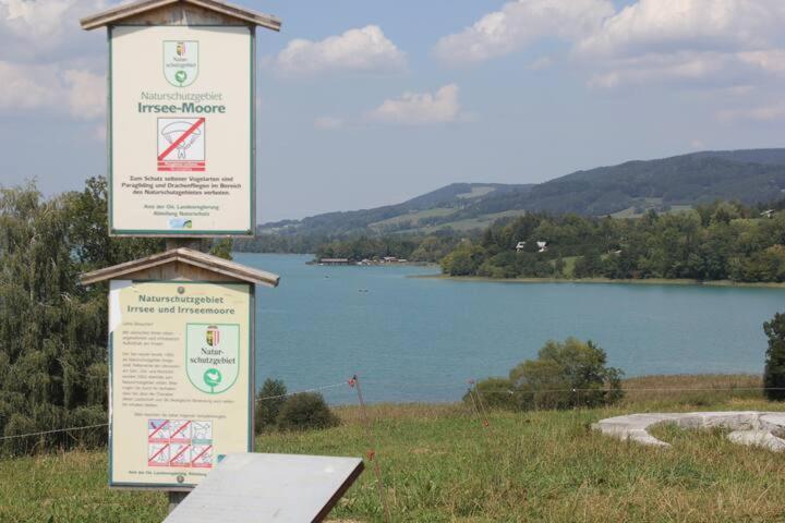 Wunderschoene Ferienwohnung Mit Seeblick Zell am Moos Ngoại thất bức ảnh